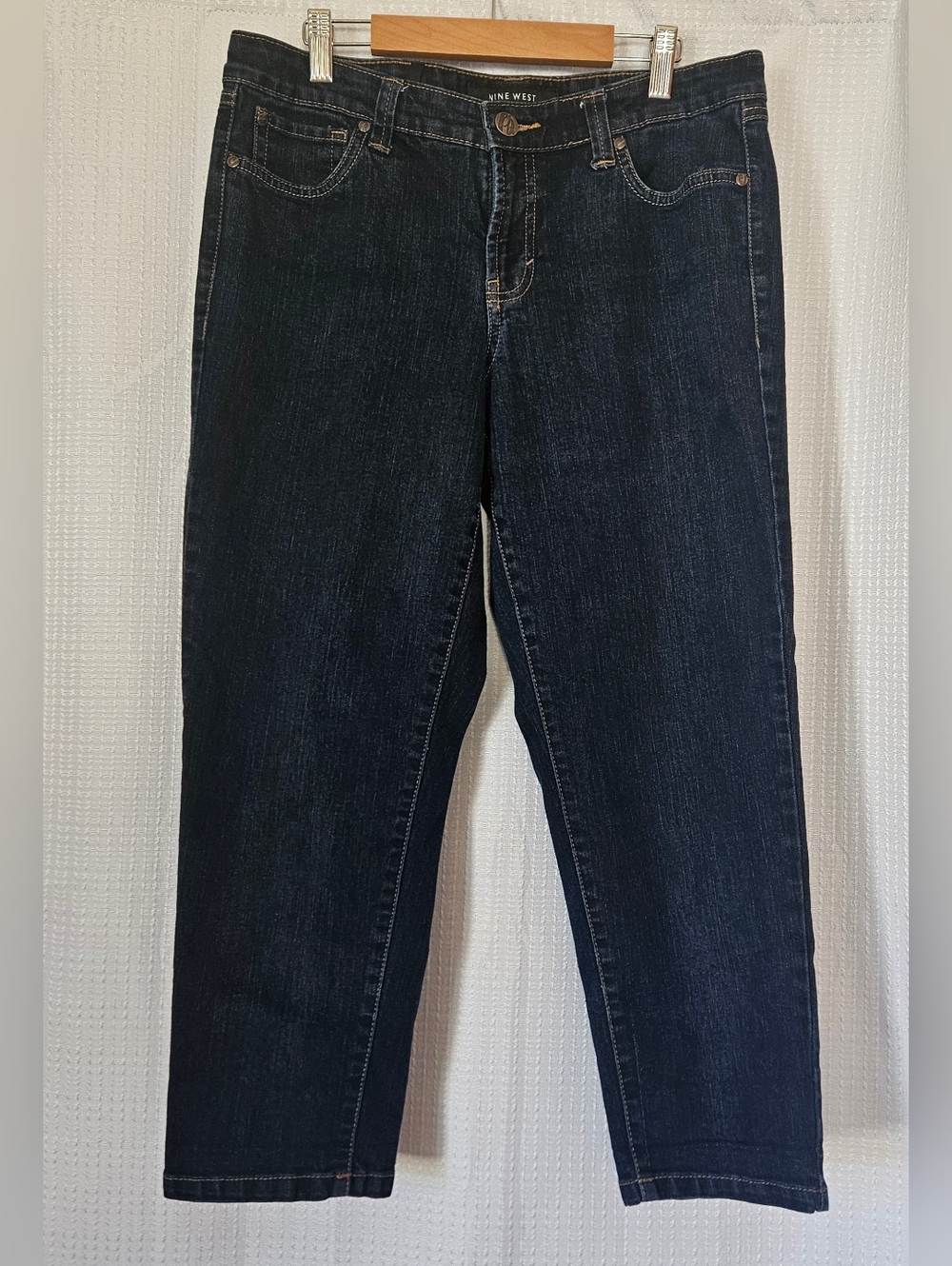 Nine West Capri jeans Dark Wash Size 8